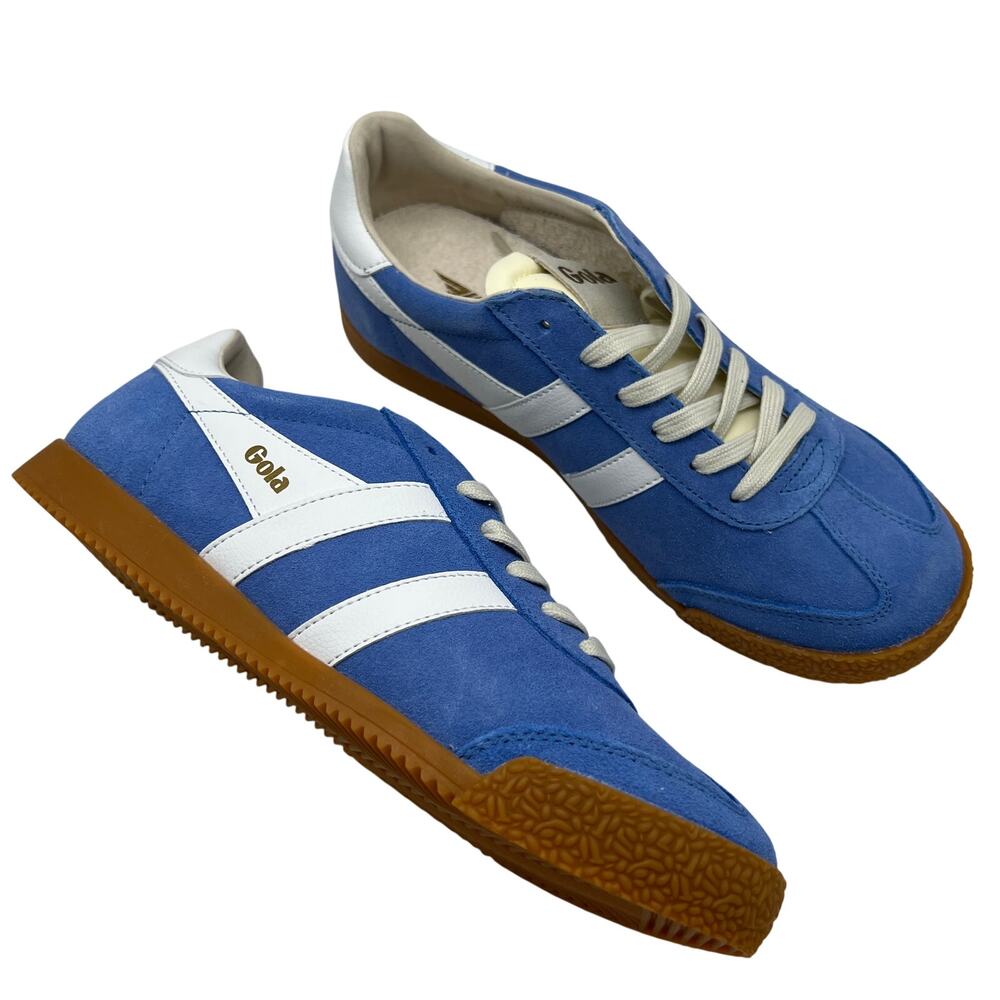 Anthropologie x Gola Elan Trainers Sneakers Retro Gorpcore Women's Sz 8 NEW Blue
